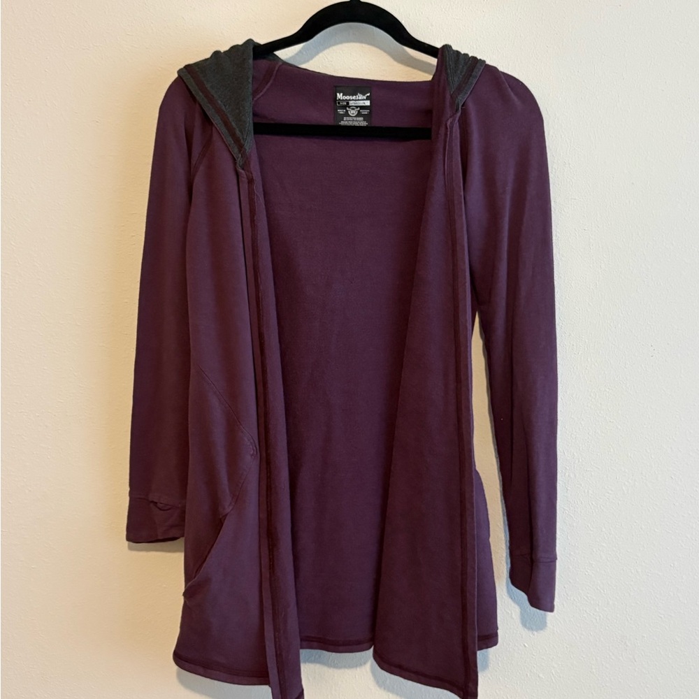 Moosejaw Purple Cardigan